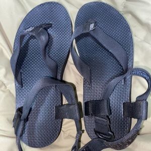 TEVA Flatform Black Sandals